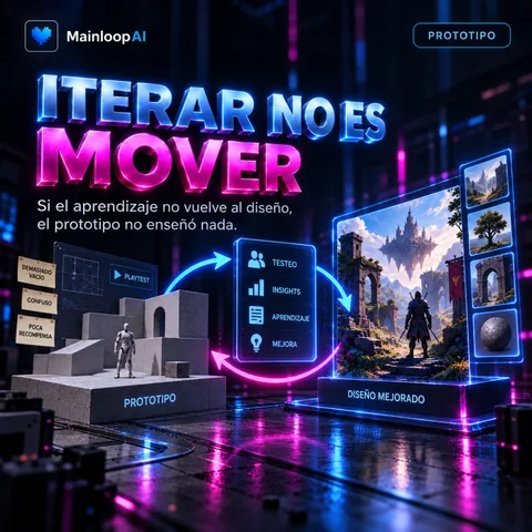 Publicación de Mainloop sobre aprender de cada iteración del juego