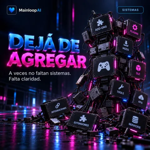 Publicación de Mainloop: Dejá de agregar, a veces falta claridad
